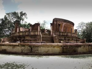Circular Stupa House, Vatadage, Polonnaruwa, Sri Lanka