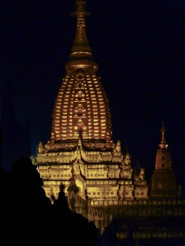Ananda Temple at night, Bagan, Burma (Myanmar)