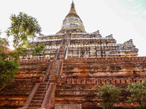 Shwesandaw Stupa, Bagan, Myanmar