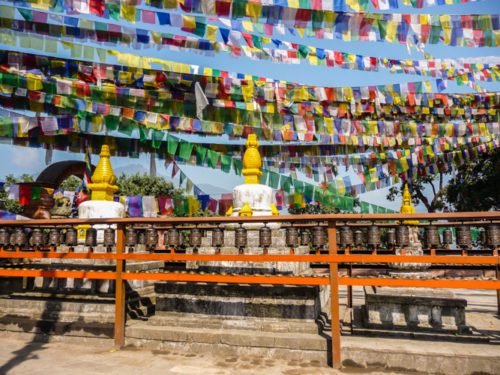 Prayer Flags, Swayambhunath, Kathmandu Valley, Nepal